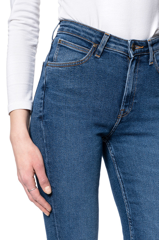 DAMSKIE SPODNIE JEANSOWE LEE SCARLET HIGH DE NIRO L626DTQQ SAMPLE 112114160