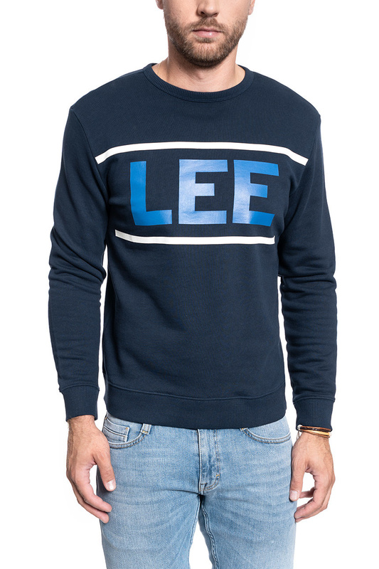 LEE CREW SWEAT NAVY DROP L80QINEE 112121498