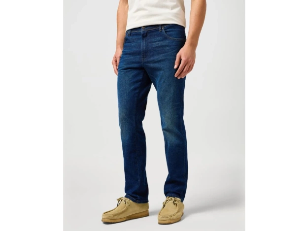 WRANGLER MĘSKIE SPODNIE JEANSOWE WRANGLER TEXAS BLUE ABYSS 112364456