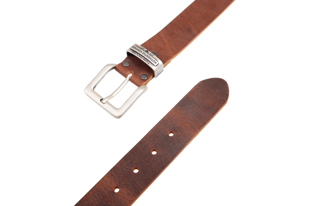 TOM TAILOR MĘSKI PASEK SKÓRZANY KLASYCZNY SKÓRA TG1068L89/690 40mm Gürtel Q.6789 0690 DARKBROWN