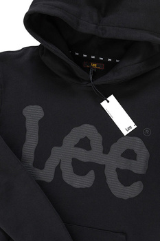 BLUZA LEE HIGH SCREEN HOODY BLACK L82CTJ01 112121996