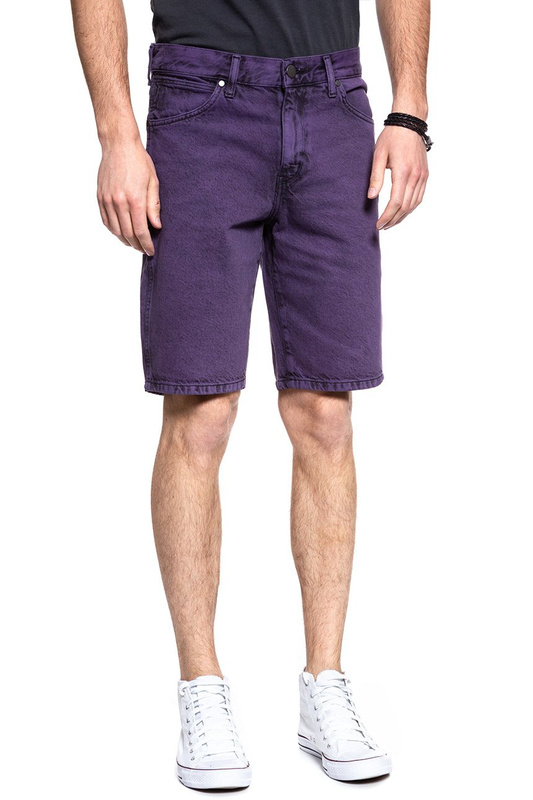 SPODENKI MĘSKIE WRANGLER DENIM SHORT PURPLE POP W14CRJ202 112126625