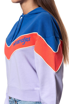 BLUZA WRANGLER 80´S HOODY TURKISH SEA W6084IG86 112130458