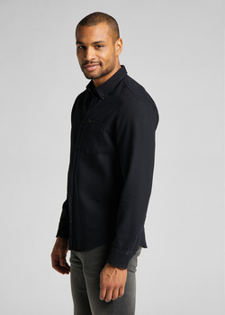 LEE BUTTON DOWN MĘSKA KOSZULA JEANSOWA BLACK L880PA01 112123370