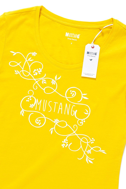 MUSTANG T SHIRT DAMSKI Alexia C Print 1009390 9046