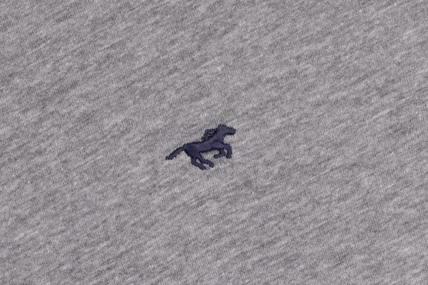 Męski T-Shirt Mustang Style Alex Mid Grey Mélange 1017338 4140