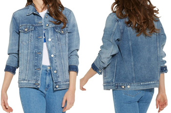 WRANGLER TRUCKER JACKET MID STONEWASH W4070599E  SAMPLE
