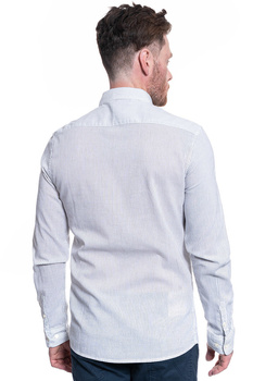 MĘSKA KOSZULA MATERIAŁOWA LEE SLIM BUTTON DOWN WHITE L66XNG12 112116763