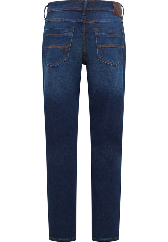Męskie Spodnie Jeansowe Mustang Style Washington Straight Denim Blue 1016335 5000 802