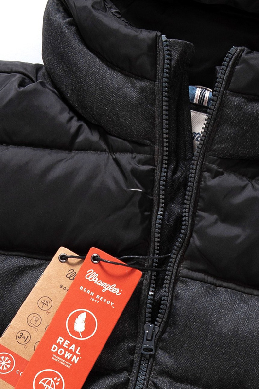 WRANGLER THE DOWN BLACK W4635YU01
