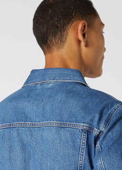 WRANGLER REGULAR JACKET MĘSKA KURTKA JEANSOWA BORA BLUE W443Q318F 112128870