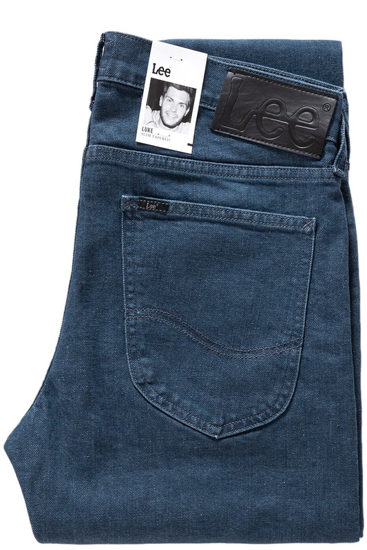 LEE SPODNIE MĘSKIE LUKE WORK BLUE L719DOAR 112118891