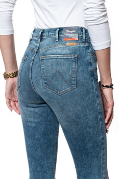 WRANGLER HIGH SKINNY VINTAGE BLUE W27HX779E