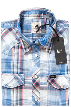 KOSZULA LEE WESTERN SHIRT BLUE FLASH L643MG15