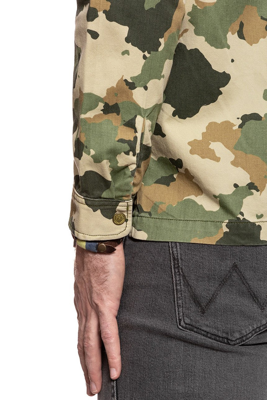 KURTKA LEE FATIQUE OVERSHIRT CAMOUFLAGE L66QCW03 112116625