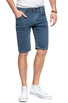 SPODENKI MĘSKIE MUSTANG Chicago Short DENIM BLUE 1006166 5000 680