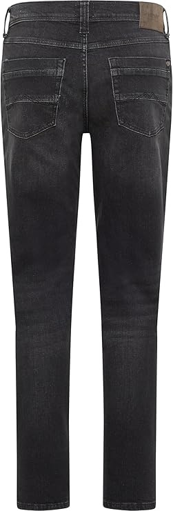 Męskie Spodnie Jeansowe Mustang Style Washington Straight Denim Black 1016334 4000 802