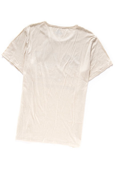 WRANGLER T SHIRT S/S HERITAGE TEE LIGHT BEIGE MEL W7893EVMP