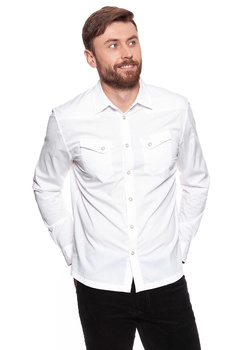 WRANGLER L/S WESTERN SHIRT WHITE W59696S12