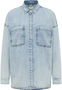 Damska Koszula Jeansowa Mustang Style Tacoma Shirt Denim Blue 1015250 5000 101