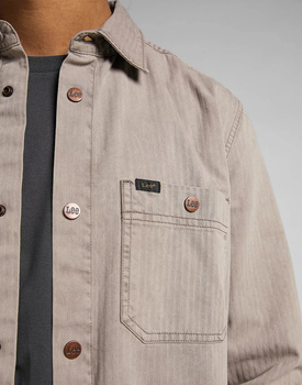 LEE OVERSHIRT MĘSKA KOSZULA MUD STONE L66BQP55 112145363