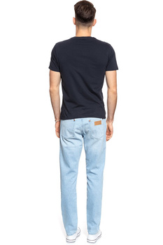 WRANGLER SPODNIE MĘSKIE SLIDER BLEACHED RIPPED W18RBG12C 112127365
