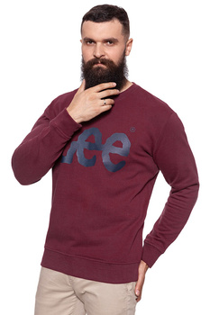 LEE LOGO SWEATSHIRT TAWNY PORT L82UUBDE 112145610