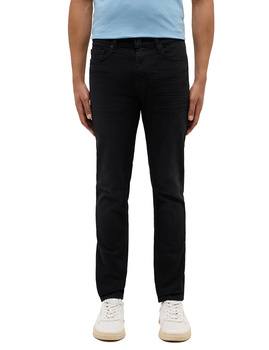 Męskie Spodnie jeansowe Mustang Style Frisco Skinny Denim Black 1015855 4000 901