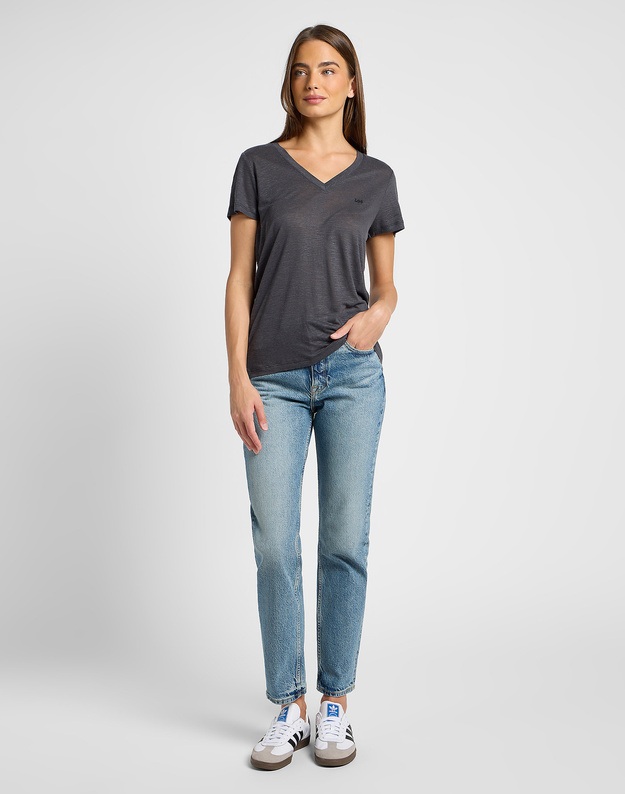 LEE DAMSKIE SPODNIE JEANSOWE CAROL NOSTALGIA DENIM 112360027 L30U016287
