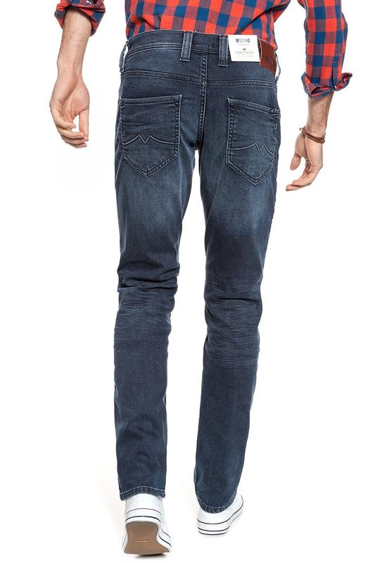 SPODNIE MĘSKIE MUSTANG Oregon Tapered DENIM BLUE 1009282 5000 584