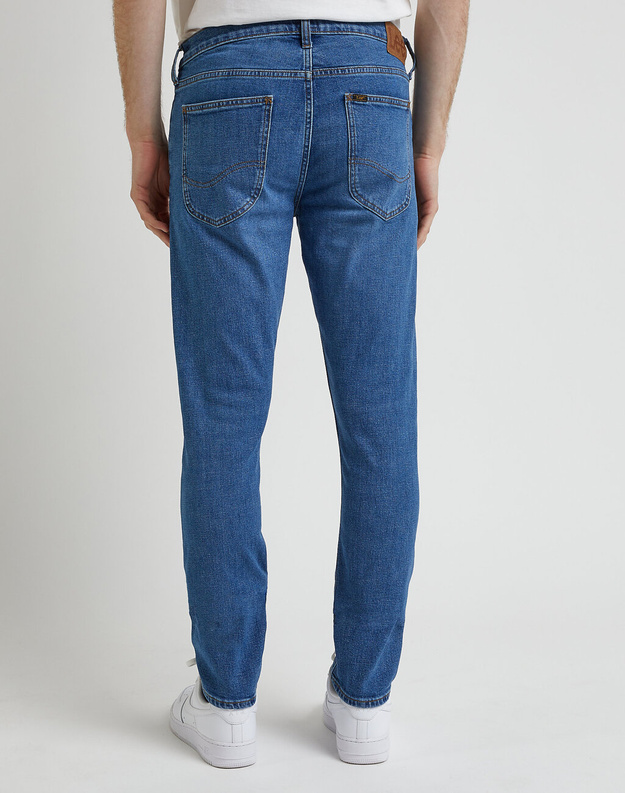 LEE LUKE MĘSKIE SPODNIE JEANSOWE JEANS DŻINSY BLUE SHADOW MID L719IAA27 112338457