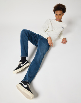 WRANGLER MĘSKIE SPODNIE RIVER MISTY BLUE 112356840 W17T008814