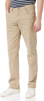 WRANGLER TEXAS MĘSKIE SPODNIE MATERIAŁOWE SAND W121W658N 112126238