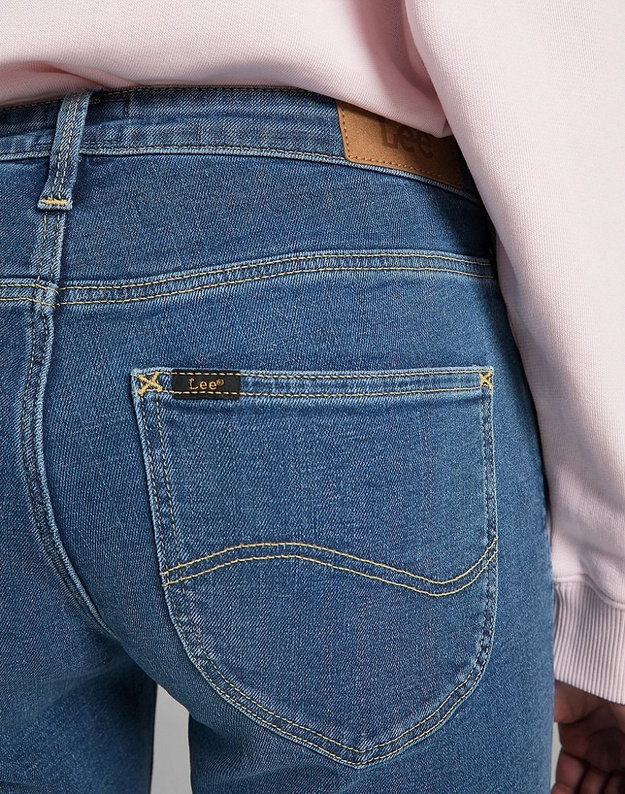 LEE ELLY DAMSKIE SPODNIE JEANSOWE MID MADISON L305QDDM 112139780