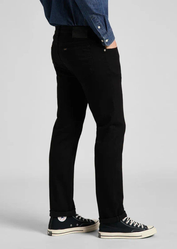 LEE MĘSKIE SPODNIE JEANSOWE LEE Rider CLEAN BLACK 112140635