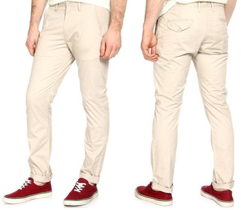 LEE SPODNIE MĘSKIE CHINO CHETEAU GREY L768FT28