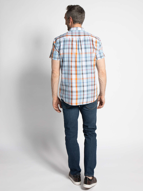 WRANGLER SS 1PKT SHIRT WHITE W5M44M989 112130227
