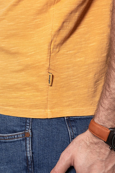 KOSZULKA WRANGLER OVERDYE HAND TEE AMBER YELLOW W7B48EBUY 112131486