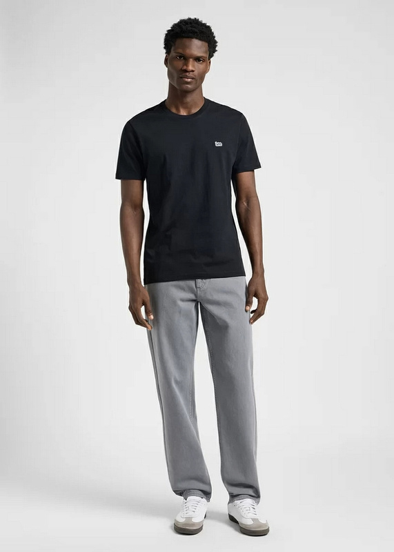 MESKA KOSZULKA LEE SS PATCH LOGO TEE UNIONALL BLACK 112367186