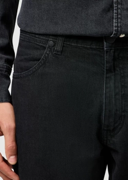 WRANGLER MĘSKIE SPODNIE JEANSOWE WRANGLER RIVER RINSE BLACK 112362409