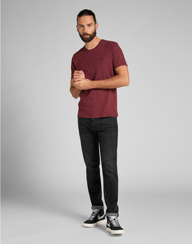 LEE SS REFINED TEE MĘSKI T-SHIRT KOSZULKA REDRUM L60QLEOW 112113482