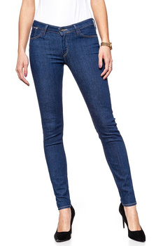 LEE SCARLETT SELVAGE STRETCH DAMSKIE SPODNIE JEANSOWE L31RBD36 112107236