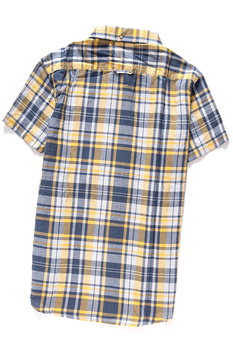 WRANGLER S/S 1 PKT SHIRT KOSZULA MĘSKA KRÓTKI RĘKAW WRANGLER YELLOW W5960MG04
