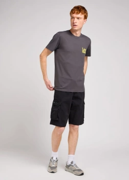 MESKIE SZORTY LEE WYOMING CARGO BLACK 112333740