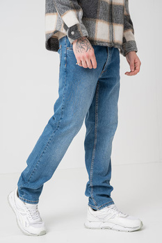 Męskie Spodnie Jeansowe Mustang Style Washington Straight Denim Blue 1016814 5000 582