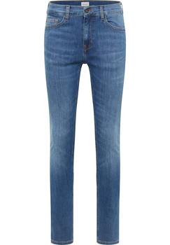 Męskie Spodnie Jeansowe Mustang Style Frisco Skinny Denim Blue 1017419 5000 583
