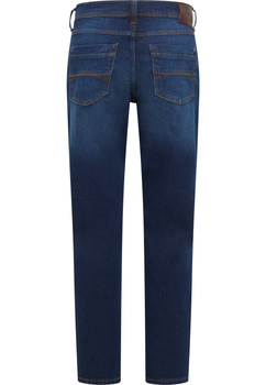 Męskie Spodnie Jeansowe Mustang Style Washington Straight Denim Blue 1016335 5000 802