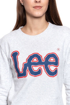 BLUZA LEE DAMSKA LOGO SWS SHARP GREY MELE L53YRX03 112112616