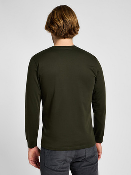LEE MĘSKA KOSZULKA LONGSLEEVE LEE LS MED WOBLLY LEE OLIVE NIGHT 112355592