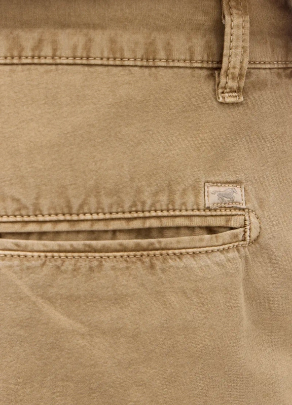 MĘSKIE SPODNIE MATERIAŁOWE MUSTANG Chicago Shorts Z Lemon Pepper 1015720 3375